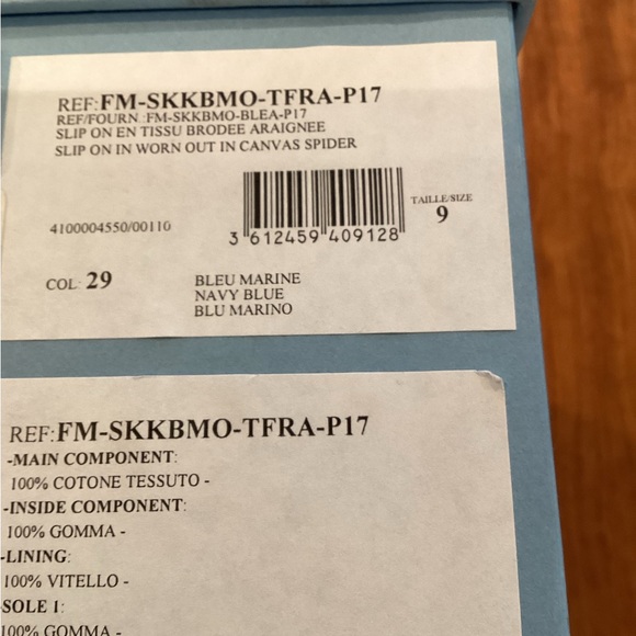 Lanvin Mens slip on spider sneaker - Picture 7 of 9